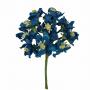 FIORE IN TESSUTO CON PISTILLI Ø 3 CM 72 PEZZI
