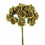 ROSA ARTIFICIALE IN POLIFOAM ANNIVERSARIO Ø 2,5 CM 36 PEZZI