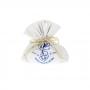 SACCHETTO IN COTONE CON TIRANTE LINEA MARE "OCEAN SPIRIT" 14X13 CM 10 PEZZI