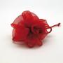 SACCHETTO TUBOLARE IN ORGANZA CON TIRANTE 32X7 CM 10 PEZZI
