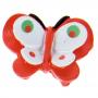 FARFALLA DIPINTA Ø 2,5 CM 12 PEZZI