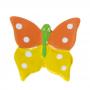 FARFALLA DIPINTA Ø 2,5 CM 12 PEZZI