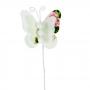 FARFALLA IN POLIFOAM CON STRASS Ø 5,5 CM 20 PEZZI