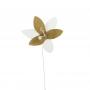 FIORE IN POLIFOAM CON STRASS Ø 6 CM 24 PEZZI