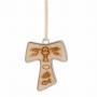 DECORAZIONE CROCE TAO PER COMUNIONE Ø 4 CM 20 PEZZI