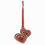 DECORAZIONE 2 CUORI Ø 3,5 CM 20 PEZZI