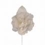 PICK DI GARDENIA IN COTONE E VOILE LUNGHEZZA 15 CM 10 PEZZI