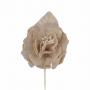 PICK DI GARDENIA IN COTONE E VOILE LUNGHEZZA 15 CM 10 PEZZI