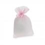 SACCHETTO IN ORGANZA CON TIRANTE 10X14 CM 10 PEZZI