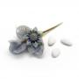 PICK GIRASOLE ANNIVERSARIO LUNGHEZZA 14 CM 10 PEZZI