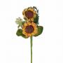 PICK DI GIRASOLI IN CARTA LUNGHEZZA 10 CM 10 PEZZI