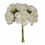 MAGNOLIA IN ORGANZA E RASO Ø 3,5 CM 36 PEZZI