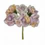 MAGNOLIA IN ORGANZA E RASO Ø 3,5 CM 36 PEZZI