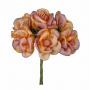 MAGNOLIA IN ORGANZA E RASO Ø 3,5 CM 36 PEZZI