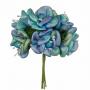 MAGNOLIA IN ORGANZA E RASO Ø 3,5 CM 36 PEZZI