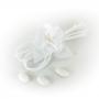 PICK CAMELIA IN RASO E ORGANZA LUNGHEZZA 18 CM 6 PEZZI