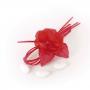 PICK CAMELIA IN RASO E ORGANZA LUNGHEZZA 18 CM 6 PEZZI