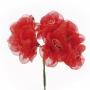 ROSA IN RASO E ORGANZA Ø 5 CM 36 PEZZI
