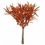 DECORAZIONE CON GLITTER LUNGHEZZA 8 CM 20 PEZZI