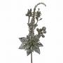 PICK NATALIZIO CON STELLA DI NATALE LUNGHEZZA 22 CM 6 PEZZI