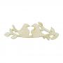 DECORAZIONE COLOMBE Ø 9 CM 30 PEZZI