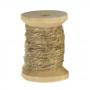 DECORAZIONE ROCCHETTO DI FILO 2X3 CM 12 PEZZI